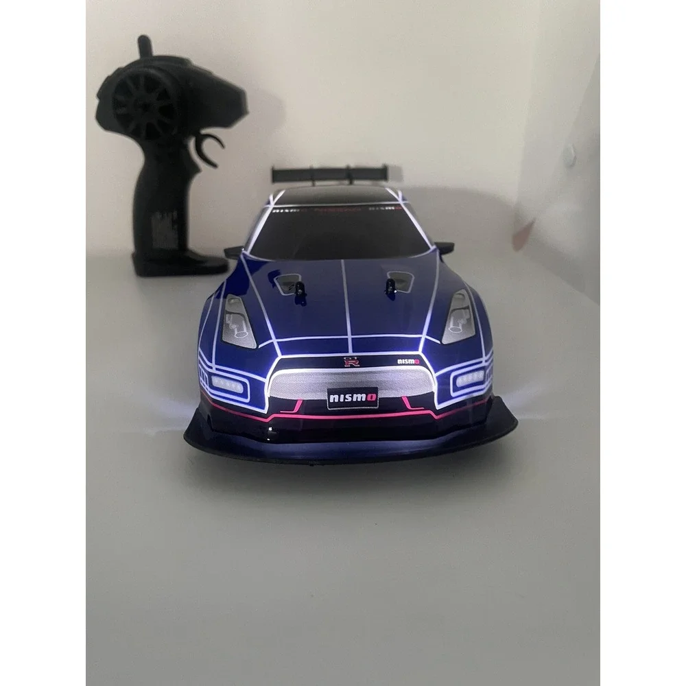 Hyper RC Nissan‎ GTR LED Vapor Effects Blue Car Lights Tested 2017 GTR